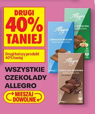 Czekolada mleczna promocja w Biedronka
