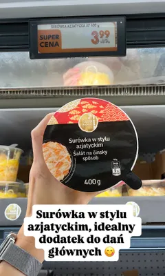 Surówka w stylu azjatyckim Asia Flavours promocja w Biedronka