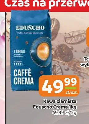 Kawa ziarnista Eduscho Crema promocja w Gama