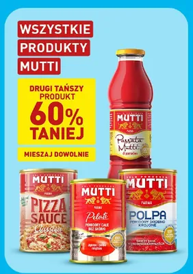 Passata di pomodoro Mutti promocja w Aldi