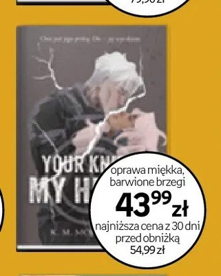 Książka Your Knight My Hero oprawa miękka barwione brzegi promocja w Empik
