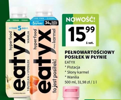 Posiłek w płynie wanilia promocja w Intermarche