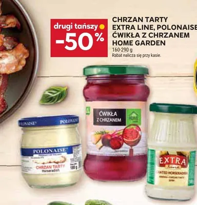 Chrzan tarty Extra Line promocja w Stokrotka