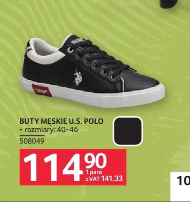 Buty męskie U.S. Polo promocja w Selgros