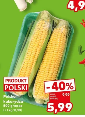 Kukurydza polska promocja w Kaufland