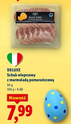 Schab wieprzowy z marmoladą pomarańczową promocja w Lidl