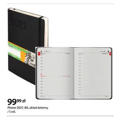 Planer 2027 B5 układ dzienny promocja w Empik