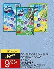 Kostki do wc dome stop power 5 zawieszka do wc 6 x 50 g promocja w Wafelek