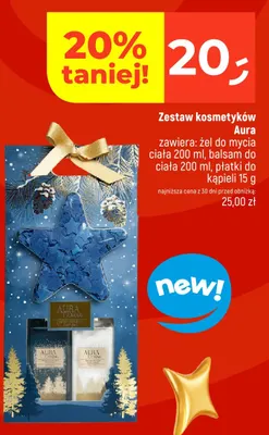 Zestaw kosmetyków Aura promocja w Dealz