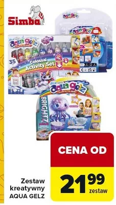 Zestaw kreatywny Aqua Gelz promocja w Carrefour