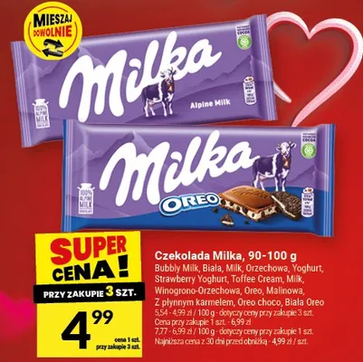 Czekolada Milka Oreo promocja w Twój Market