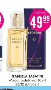 Woda toaletowa Gabriela Sabatini promocja w Drogerie Jasmin