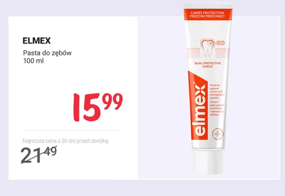 Pasta do zębów promocja w Rossmann