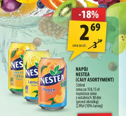 Napój Nestea Lemon promocja w Arhelan