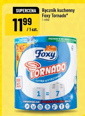 Ręcznik kuchenny Foxy Tornado promocja w POLOmarket