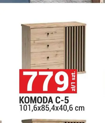 Komoda Cali C-5 promocja w Merkury Market