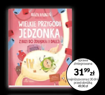 Książka Wielkie przygody Jedzonka oprawa zintegrowana promocja w Empik