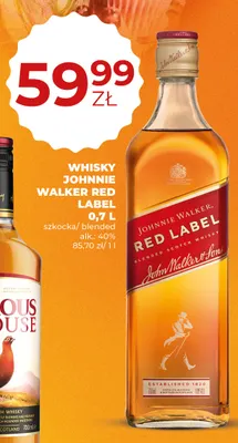 Whisky Johnnie Walker Red Label promocja w Duży Ben
