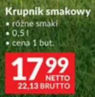 Krupnik smakowy promocja w Makro