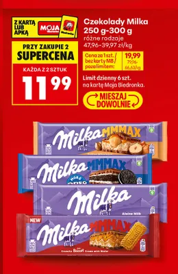 Czekolada Milka promocja w Biedronka