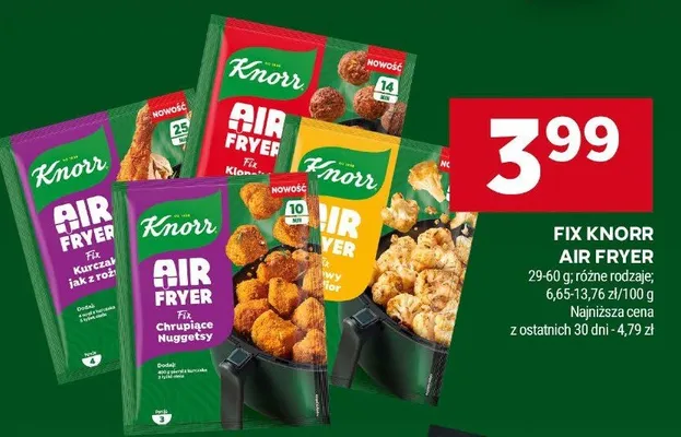 Fix Knorr Air Fryer promocja w Stokrotka