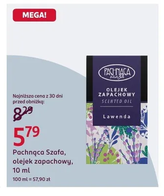 Olejek zapachowy Pachnąca Szafa Lawenda promocja w Rossmann