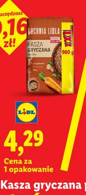 Kasza gryczana prażona Kuchnia Lidla promocja w Lidl