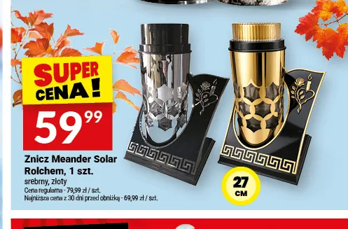 Znicz Meander Solar Rolchem promocja w Twój Market