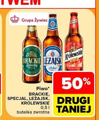 Piwo Brackie Żatecky Pils promocja w Carrefour