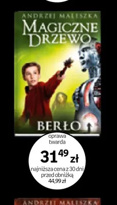 Książka Magiczne Drzewo Berło oprawa twarda Andrzej Maleszka promocja w Empik