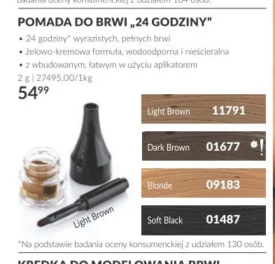 Pomada do brwi 24 godziny promocja w AVON