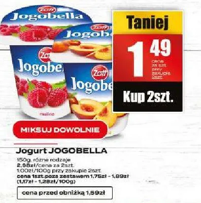 Jogurt promocja w Supeco