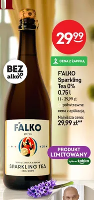 Napój Sparkling Tea 0% promocja w Żabka