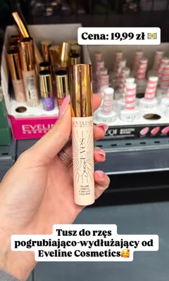 Tusz do rzęs Eveline Cosmetics Sexy Eyes promocja w Biedronka