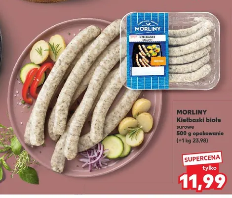 Kiełbaski białe surowe Morliny promocja w Kaufland