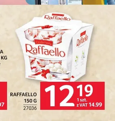 Praliny Raffaello promocja w Selgros