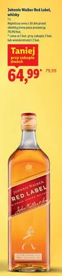 Whisky Red Label promocja w Lidl