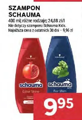 Szampon Schauma 400 ml różne rodzaje promocja w Stokrotka