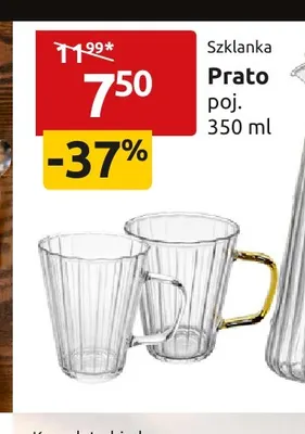 Szklanka Prato 350 ml promocja w Black Red White