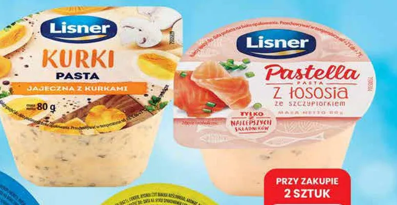 Pastella różne rodzaje Lisner promocja w Dino
