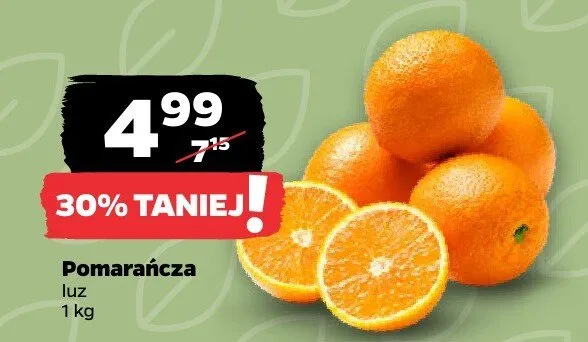 Pomarańcza promocja w Netto