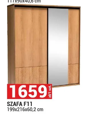 Szafa F11 Fonti 199x216x60,2 cm promocja w Merkury Market