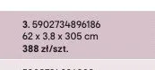 Blat laminowany Dąb bawaria 62x3,8x305cm promocja w Castorama