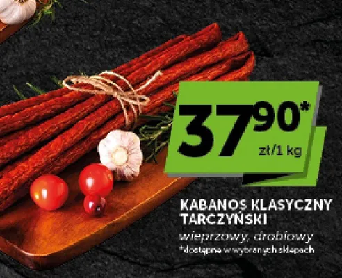 Kabanos klasyczny drobiowy Tarczyński promocja w ABC
