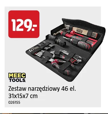 Zestaw narzędziowy 46 el. Meec Tools promocja w Jula