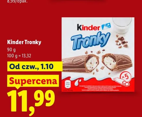 Kinder Tronky promocja w Lidl