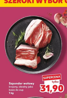 Szponder wołowy promocja w Kaufland