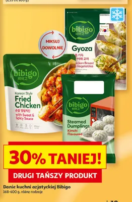 Danie kuchni azjatyckiej Bibigo promocja w Auchan