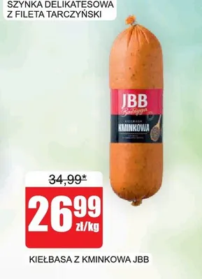 Kiełbasa z kminkowa JBB Bałdyga promocja w Bingo