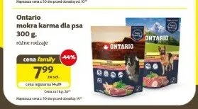 Mokra karma dla psa Ontario promocja w Super Zoo